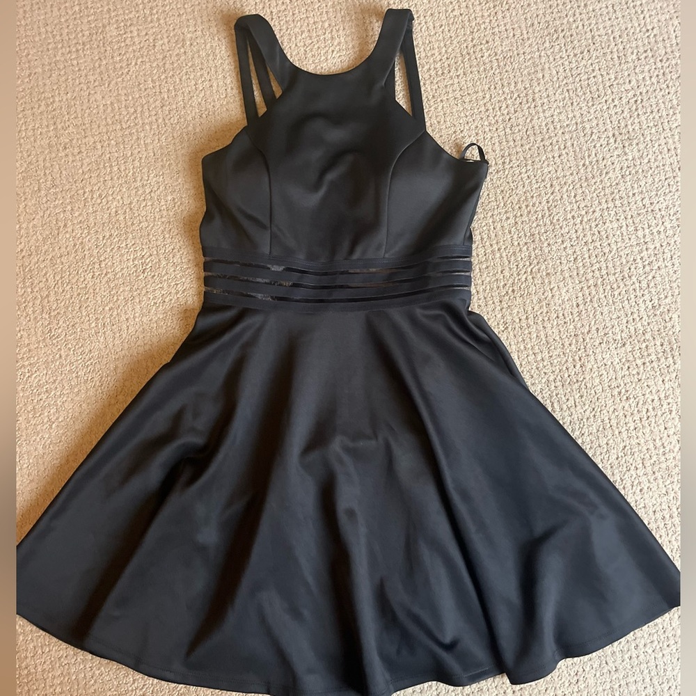 Black above knee dress City Studio size 9